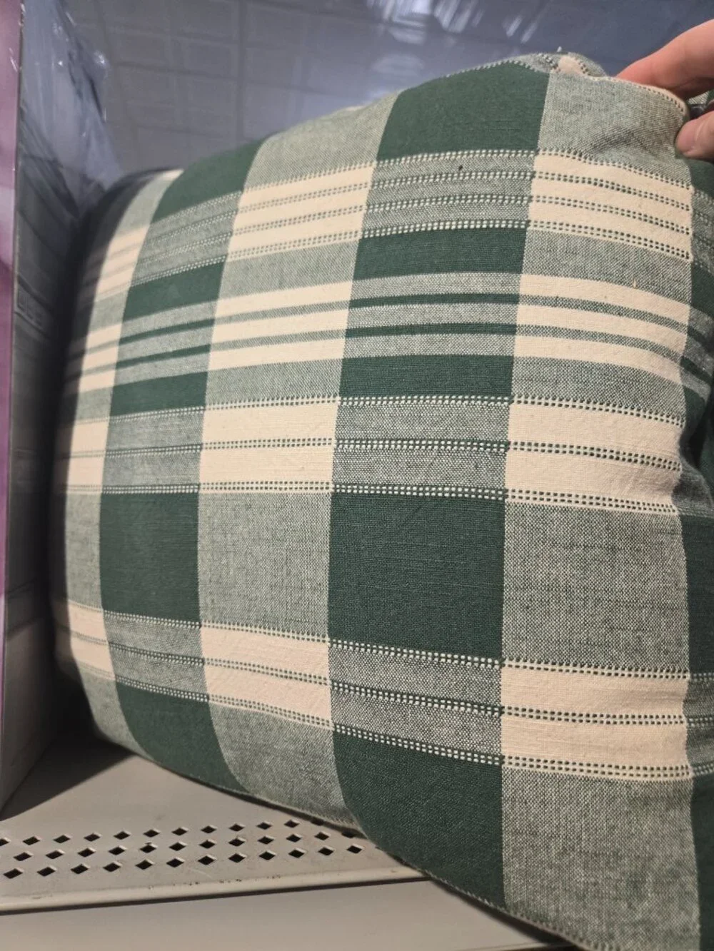 OEKO TEX (Standard 100) Green and White Pillows